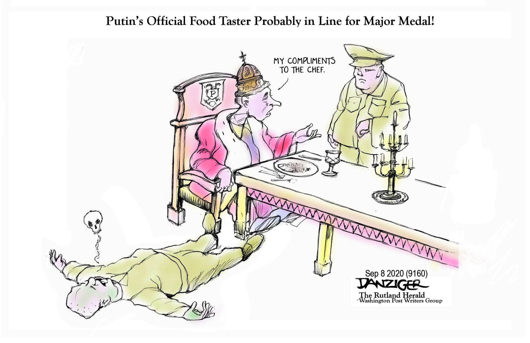 Jeff Danziger cartoon